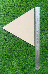 Mdf plain triangle shape